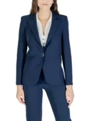 "Rinascimento Blazer im Sale | Rinascimento Damen Kostümjacke - Elegante Blaue Herbst/Winter Blazer mit Knopfverschluss - Artikelcode: CFC0125439003 online kaufen"|Planet-Deluxe