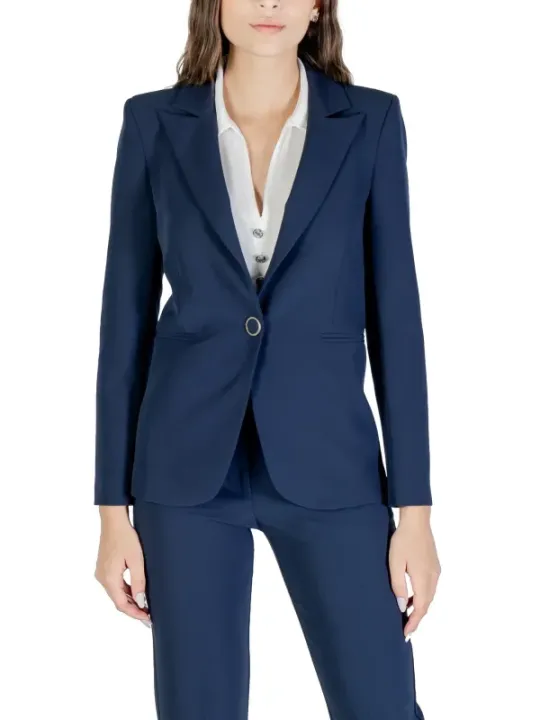 "Rinascimento Blazer im Sale | Rinascimento Damen Kostümjacke - Elegante Blaue Herbst/Winter Blazer mit Knopfverschluss - Artikelcode: CFC0125439003 online kaufen"|Planet-Deluxe