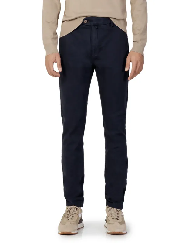 Dunkle marine Borghese Stoffhose Herren Dunkle marine Borghese Stoffhose Herren