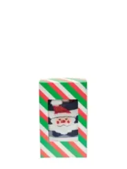 Weihnachtsgeschenkbeutel mit Weihnachtsmann-Motiv