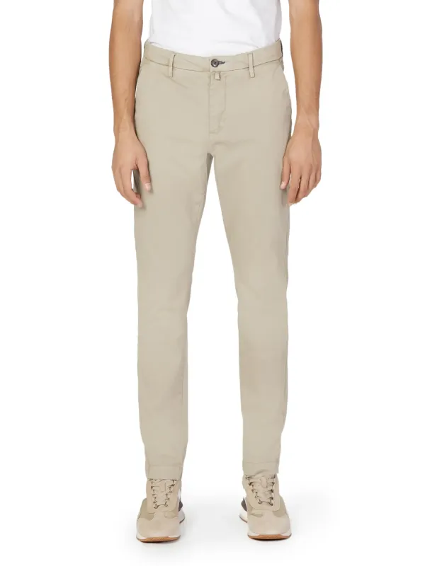 Beige Borghese Sport Hose schlank geschnitten Beige Borghese Sport Hose schlank geschnitten