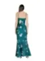 "Rinascimento Kleider im Sale | Rinascimento Damenkleid - Grünes Blumenmuster, Herbst/Winter, Träger, Rundhalsausschnitt, Reißverschluss - Artikelcode: CFC01 online kaufen"|Planet-Deluxe