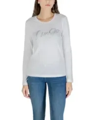 "Liu Jo T-Shirts im Sale | Herbst Winter Damen TShirt Weiß Langarm Liu Jo online kaufen"|Planet-Deluxe