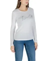 "Liu Jo T-Shirts im Sale | Herbst Winter Damen TShirt Weiß Langarm Liu Jo online kaufen"|Planet-Deluxe
