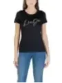 "Liu Jo T-Shirts im Sale | Liu Jo Damen Herbst Winter T Shirt Schwarz Druck online kaufen"|Planet-Deluxe