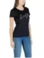 "Liu Jo T-Shirts im Sale | Liu Jo Damen Herbst Winter T Shirt Schwarz Druck online kaufen"|Planet-Deluxe