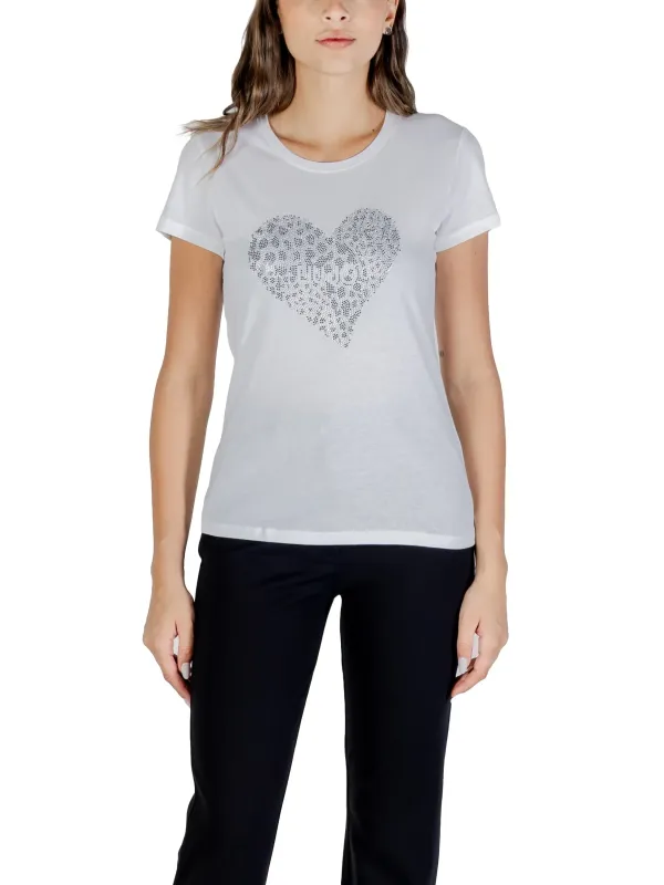 "Liu Jo T-Shirts im Sale | Liu Jo Damen Herbst Winter Weißes Kurzarm TShirt online kaufen"|Planet-Deluxe "Liu Jo T-Shirts im Sale | Liu Jo Damen Herbst Winter Weißes Kurzarm TShirt online kaufen"|Planet-Deluxe
