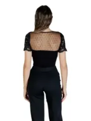 "Morgan De Toi Blusen im Sale | Morgan De Toi Herbstbluse Schwarz V-Ausschnitt online kaufen"|Planet-Deluxe
