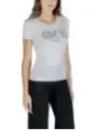 "Guess T-Shirts im Sale | Guess Damen T-Shirt Weiß Druck Kurzarm Herbst/Winter online kaufen"|Planet-Deluxe