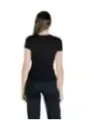 "Guess T-Shirts im Sale | Guess Damen TShirt Schwarz HerbstWinter Druck Rundhals online kaufen"|Planet-Deluxe