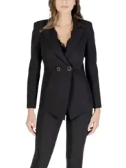"Rinascimento Blazer im Sale | Rinascimento Damen Kostümjacke - Elegante Herbst/Winter Blazer in Schwarz mit V-Ausschnitt und Knopfverschluss, Langarm - Artik online kaufen"|Planet-Deluxe