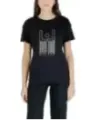 "Liu Jo T-Shirts im Sale | Liu Jo Damen TShirt Schwarz Druck Kurzarm Herbst Winter online kaufen"|Planet-Deluxe