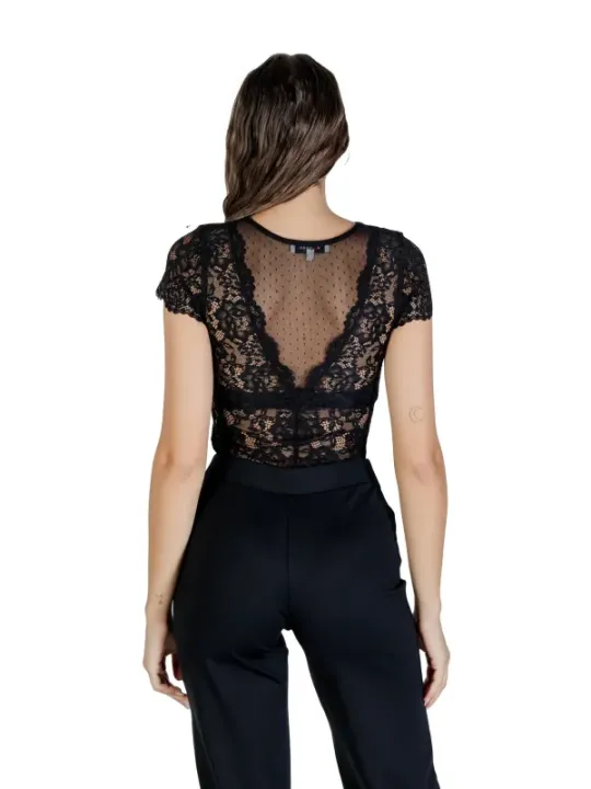 "Morgan De Toi Blusen im Sale | Morgan De Toi Herbst Bluse Schwarz Kurzarm online kaufen"|Planet-Deluxe