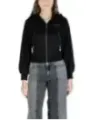 "Armani Exchange Sweatshirts im Sale | Armani Exchange Damen Fleece Hoodie Schwarz online kaufen"|Planet-Deluxe