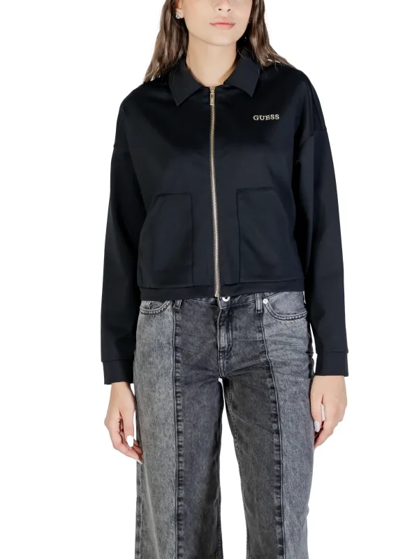 "Guess Active Sweatshirts im Sale | Guess Active Damen Fleecejacke Schwarz Herbst/Winter online kaufen"|Planet-Deluxe "Guess Active Sweatshirts im Sale | Guess Active Damen Fleecejacke Schwarz Herbst/Winter online kaufen"|Planet-Deluxe