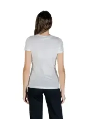 "Liu Jo T-Shirts im Sale | Liu Jo Damen T-Shirt Weiß Druck Kurzarm Herbst Winter online kaufen"|Planet-Deluxe