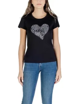 "Liu Jo Damen T-Shirt Schwarz - Herbst/Winter Kollektion"