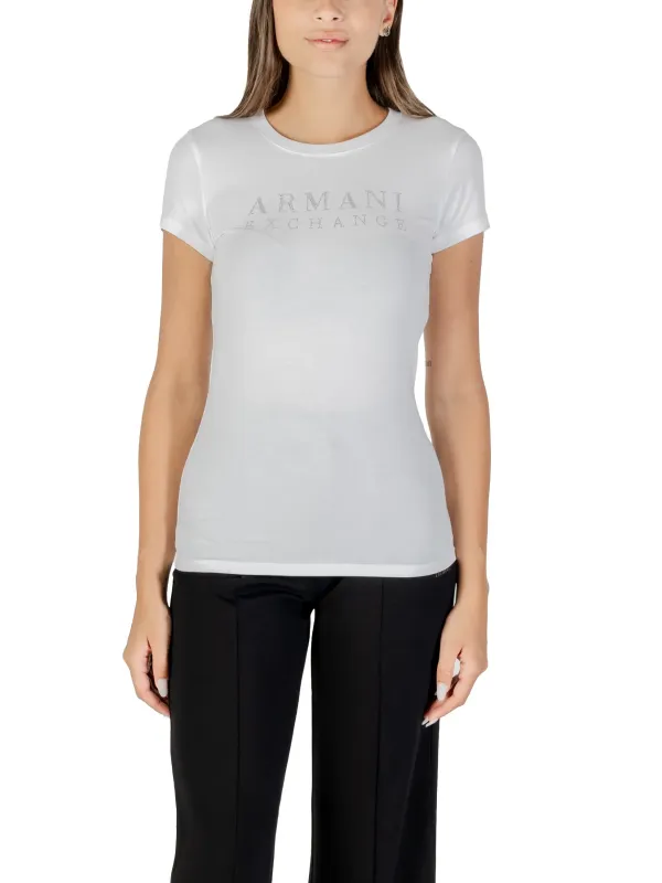 "Armani Exchange T-Shirts im Sale | Armani Exchange Damen Strass T-Shirt Weiß Herbst/Winter online kaufen"|Planet-Deluxe "Armani Exchange T-Shirts im Sale | Armani Exchange Damen Strass T-Shirt Weiß Herbst/Winter online kaufen"|Planet-Deluxe