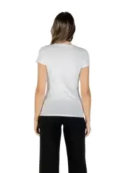 "Armani Exchange T-Shirts im Sale | Armani Exchange Damen Strass T-Shirt Weiß Herbst/Winter online kaufen"|Planet-Deluxe