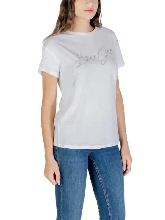 "Liu Jo T-Shirts im Sale | Herbst Winter Damen TShirt Weiß Liu Jo online kaufen"|Planet-Deluxe