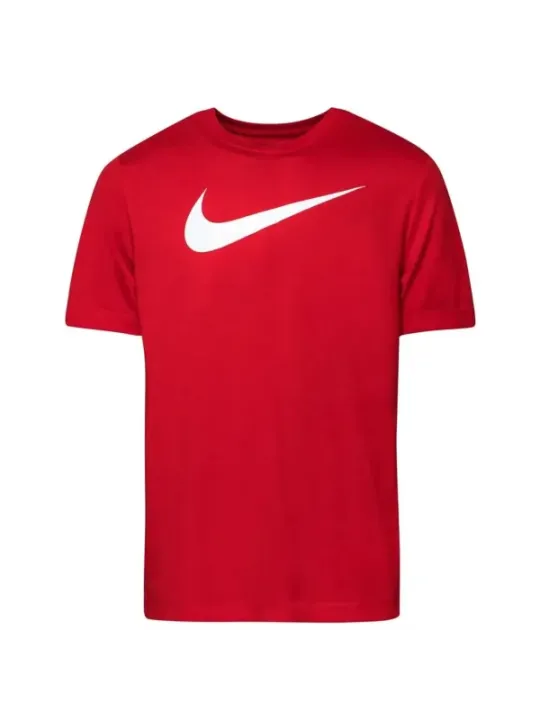"Nike T-Shirts im Sale | Nike Herren T-Shirt Rot mit Print – Kurzarm & Rundhals für Frühling/Sommer online kaufen"|Planet-Deluxe