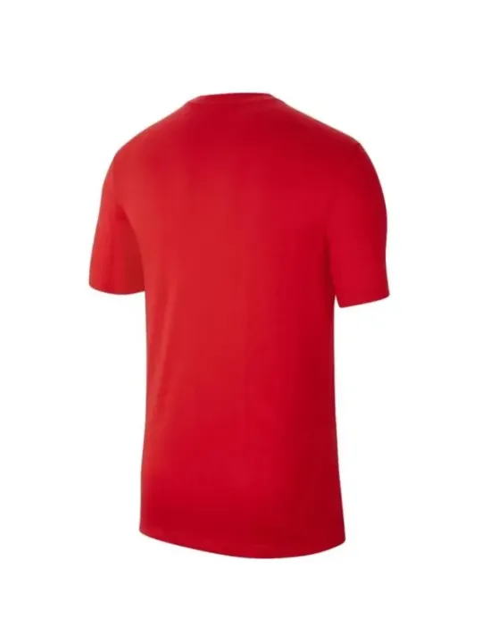 "Nike T-Shirts im Sale | Nike Herren T-Shirt Rot mit Print – Kurzarm & Rundhals für Frühling/Sommer online kaufen"|Planet-Deluxe