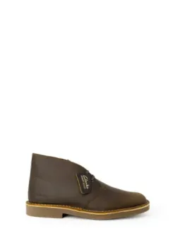 Braune Clarks Lederstiefel 338613