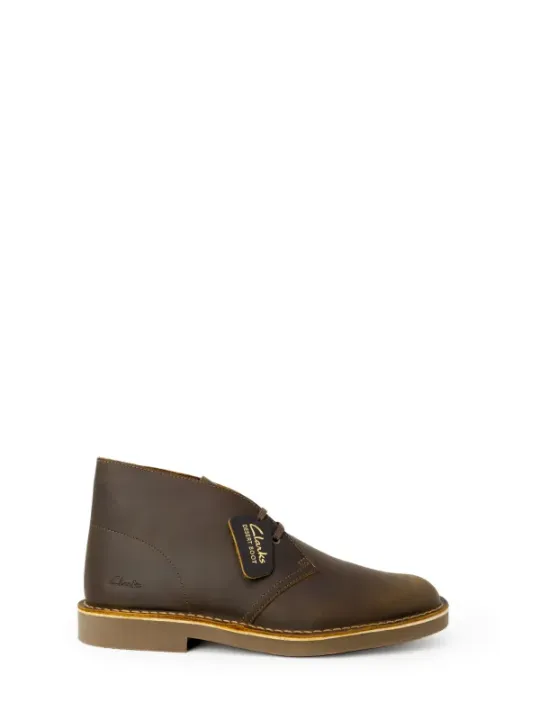 Braune Clarks Lederstiefel 338613