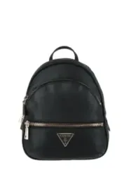 Schwarzer Leder Guess Rucksack 338401