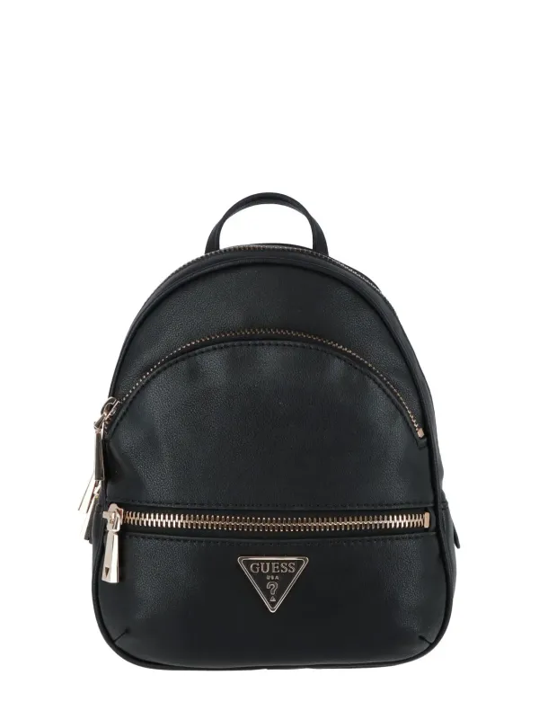 Schwarzer Leder Guess Rucksack 338401 Schwarzer Leder Guess Rucksack 338401