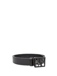 "Armani Exchange Gürtel im Sale | Armani Exchange Damenledergürtel Schwarz - Eleganter Herbst/Winter Gürtel aus 100% Leder, 100 cm online kaufen"|Planet-Deluxe