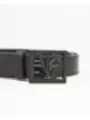 "Armani Exchange Gürtel im Sale | Armani Exchange Damenledergürtel Schwarz - Eleganter Herbst/Winter Gürtel aus 100% Leder, 100 cm online kaufen"|Planet-Deluxe