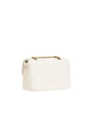 "Pinko Einzelstücke & Seltenheiten im Sale | Pinko Damen Umhängetasche - Exklusive Beige Ledertasche für Frühling/Sommer mit Hakenverschluss und Innentaschen - 100% Leder online kaufen"|Planet-Deluxe