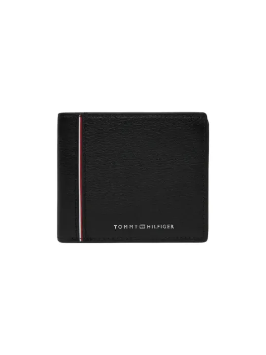 "Tommy Hilfiger Brieftaschen im Sale | Tommy Hilfiger Herren Lederbrieftasche Schwarz online kaufen"|Planet-Deluxe