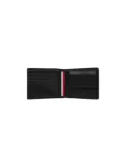 "Tommy Hilfiger Brieftaschen im Sale | Tommy Hilfiger Herren Lederbrieftasche Schwarz online kaufen"|Planet-Deluxe