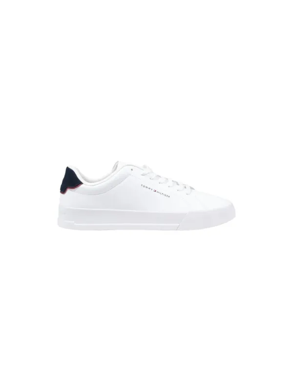 "Tommy Hilfiger Sneakers im Sale | Tommy Hilfiger Herren Leder Sneaker Weiß Sommer  online kaufen"|Planet-Deluxe