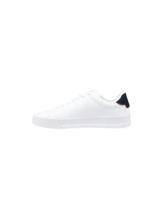 "Tommy Hilfiger Sneakers im Sale | Tommy Hilfiger Herren Leder Sneaker Weiß Sommer  online kaufen"|Planet-Deluxe