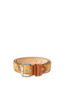 Alviero Martini Prima Classe Damenledergürtel Beige - 100% Leder