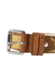 "Alviero Martini Prima Classe Gürtel im Sale | Alviero Martini Prima Classe Damenledergürtel Beige - Eleganter Herbst/Winter-Gürtel aus 100% Leder online kaufen"|Planet-Deluxe