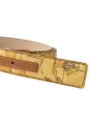 "Alviero Martini Prima Classe Gürtel im Sale | Alviero Martini Prima Classe Damenledergürtel Beige - Eleganter Herbst/Winter-Gürtel aus 100% Leder online kaufen"|Planet-Deluxe