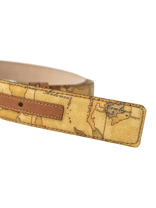 "Alviero Martini Prima Classe Gürtel im Sale | Alviero Martini Prima Classe Damenledergürtel Beige - Eleganter Herbst/Winter-Gürtel aus 100% Leder online kaufen"|Planet-Deluxe