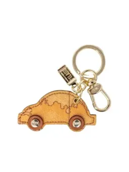 Leder-Schlüsseletui Beige - Alviero Martini HW-Kollektion