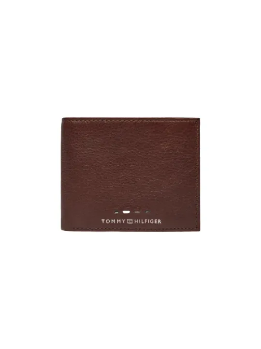 "Tommy Hilfiger Brieftaschen im Sale | Tommy Hilfiger Herren Leder Brieftasche Braun Herbst Winter online kaufen"|Planet-Deluxe