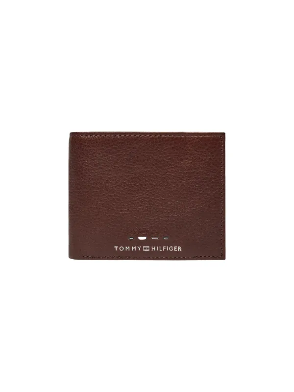 "Tommy Hilfiger Brieftaschen im Sale | Tommy Hilfiger Herren Leder Brieftasche Braun Herbst Winter online kaufen"|Planet-Deluxe