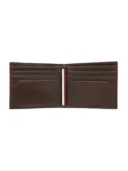 "Tommy Hilfiger Brieftaschen im Sale | Tommy Hilfiger Herren Leder Brieftasche Braun Herbst Winter online kaufen"|Planet-Deluxe