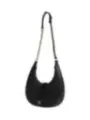 "Pinko Einzelstücke & Seltenheiten im Sale | Pinko Damen Umhängetasche aus Schwarzem Leder - Elegante Einfarbige Herbst/Winter Tasche mit Reißverschluss online kaufen"|Planet-Deluxe