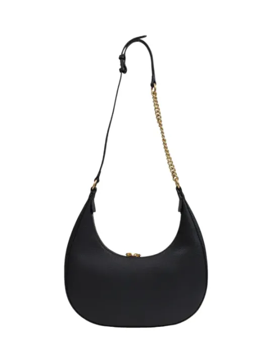 "Pinko Einzelstücke & Seltenheiten im Sale | Pinko Damen Umhängetasche aus Schwarzem Leder - Elegante Einfarbige Herbst/Winter Tasche mit Reißverschluss online kaufen"|Planet-Deluxe
