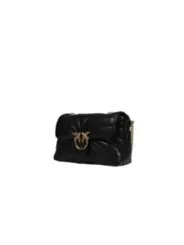 "Pinko Einzelstücke & Seltenheiten im Sale | Pinko Damen Umhängetasche aus Leder in Schwarz - Herbst/Winter Kollektion - Exklusives Unikat online kaufen"|Planet-Deluxe