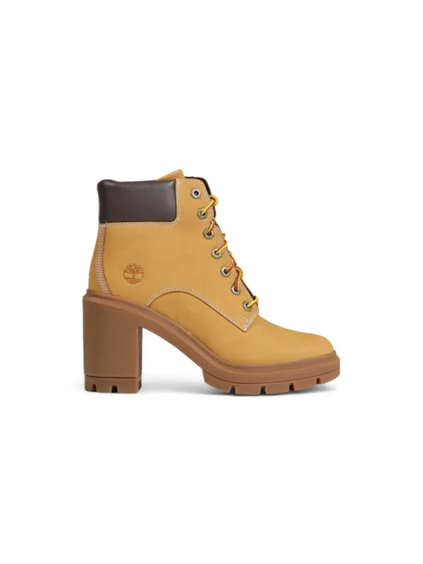 Beige Timberland Damenstiefel aus Leder für Herbst/Winter Beige Timberland Damenstiefel aus Leder für Herbst/Winter