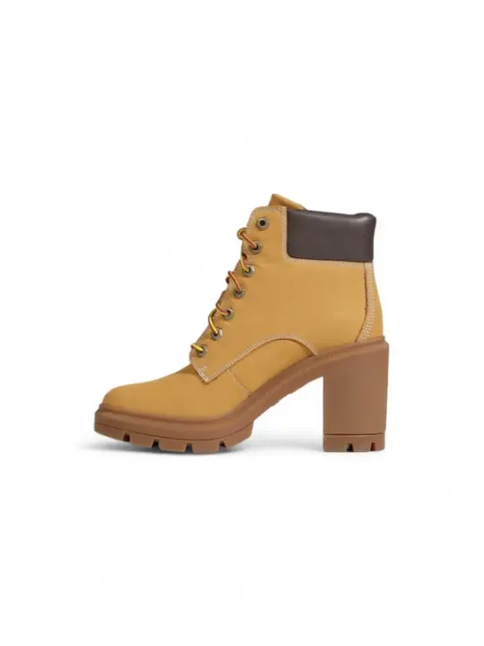 Beige Timberland Damenstiefel aus Leder für Herbst/Winter Beige Timberland Damenstiefel aus Leder für Herbst/Winter